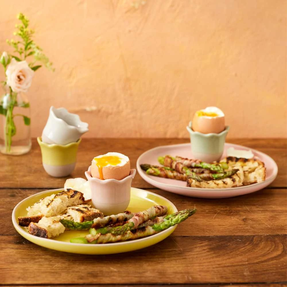 Jamie Oliver Big Love keraminiai kiaušinių indeliai, 4 vnt.