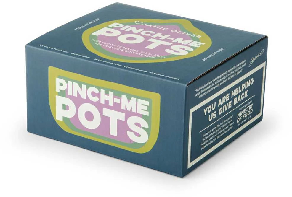 Jamie Oliver Big Love Pinch-Me Dip ir Snack Bowls 3 pakuotė