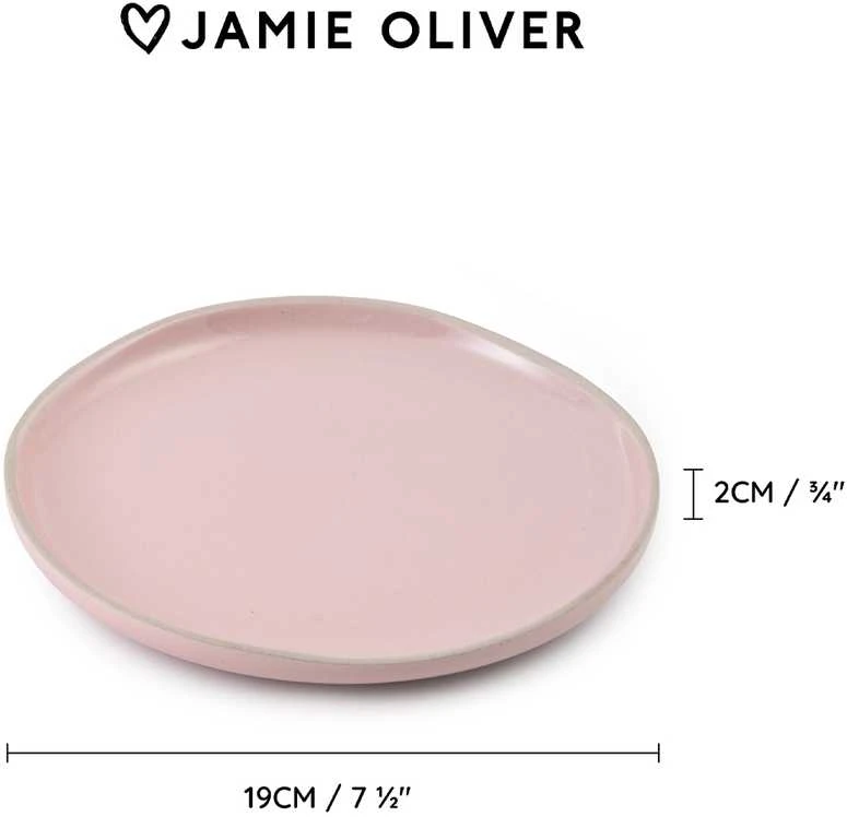 Jamie Oliver talerze su kamionki 19 cm Big Love - 4 vnt