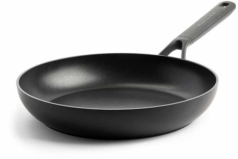 KitchenAid - Klasikinė kaltinė keptuvė - juoda - 28 cm