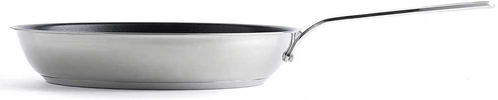 KitchenAid - Nerūdijančio plieno lakštinė keptuvė - sidabrinė - 28 cm