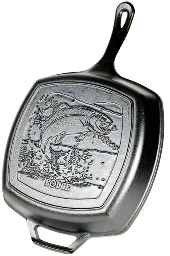 Keptuvė żeliwna grilio 26.5cm FISH / Lodge
