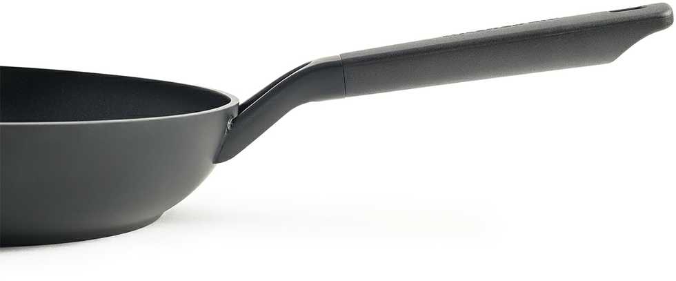 KitchenAid - Klasikinis kaltinių keptuvių rinkinys - juodas - 20 cm + 28 cm