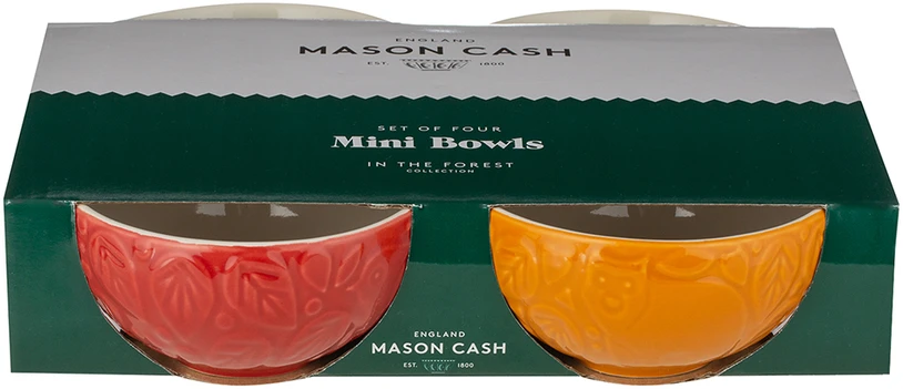 Keraminiai dubenėliai 10 cm 175 ml 4 vnt. MIŠKE / Mason Cash