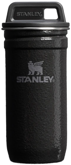 Gertuvė Metaliniai kielicho stikliukai su dėklu Pre-Party Hammertone Juoda / Stanley