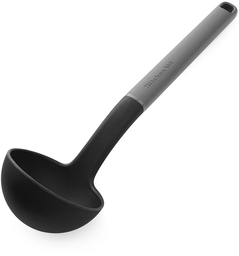 KitchenAid medžio anglies pilkos spalvos sriubos samtis