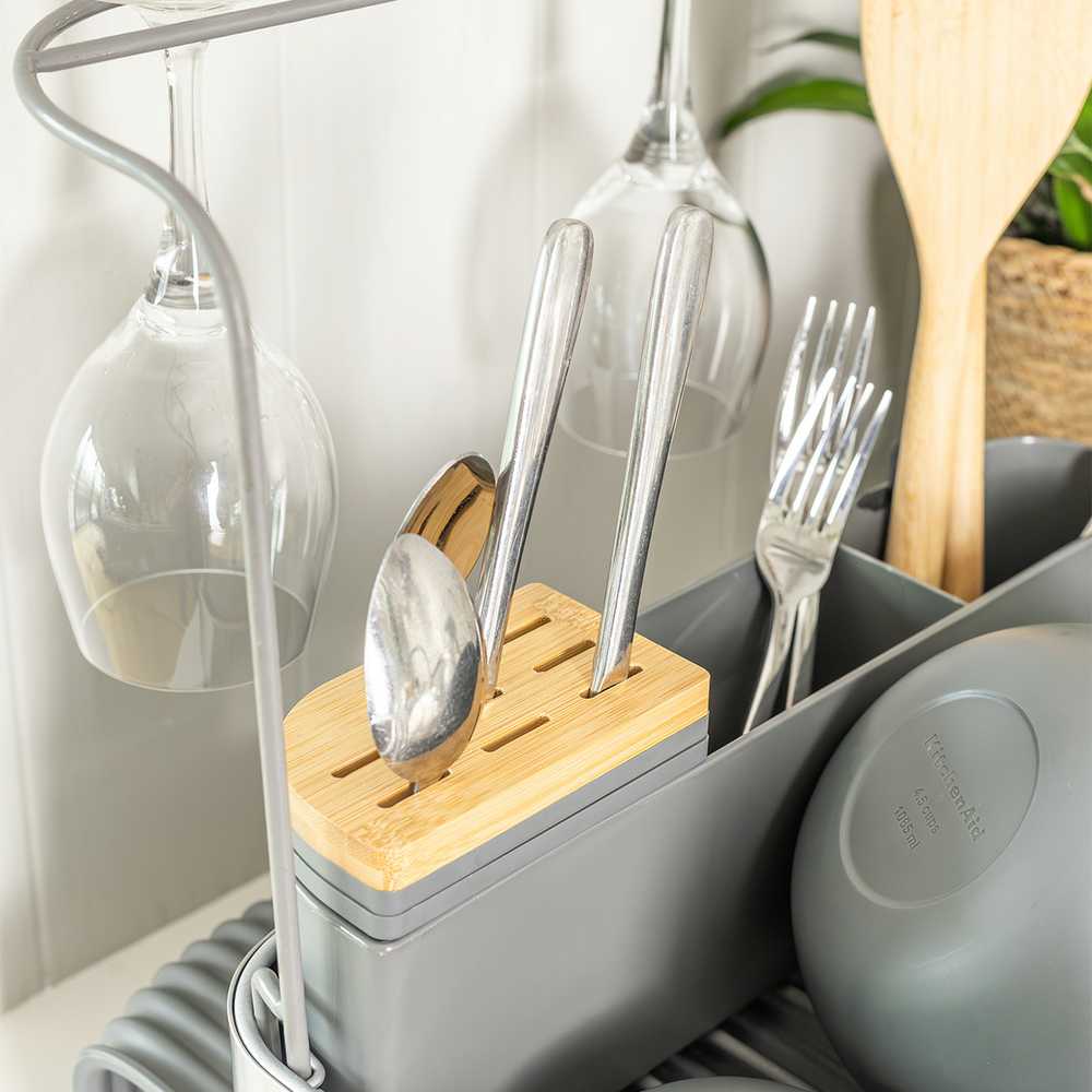 KitchenAid išplečiama indų džiovinimo lentyna