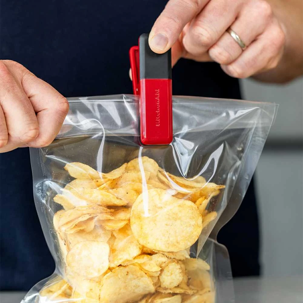 KitchenAid rinkinys iš 4 Empire Raudona virtuvinių segtukų