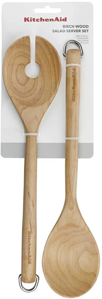 KitchenAid CORELINE Beržiniai mediniai salotų stalo įrankiai