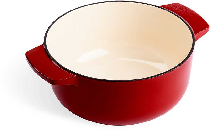 KitchenAid - KA-Puodas - Empire Raudona - 22 cm / 3,3 l