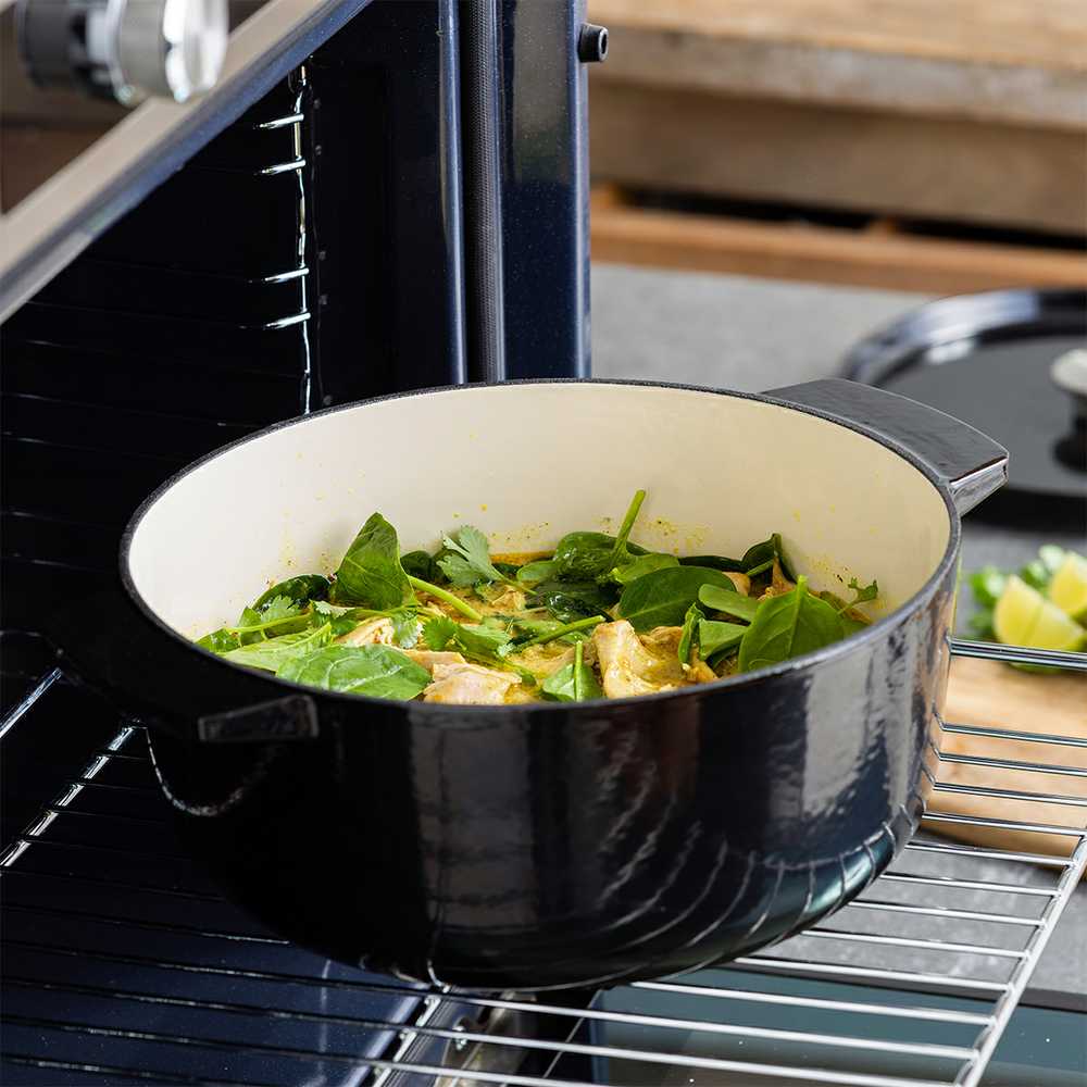KitchenAid - KA-puodas - onikso juodumo - 22 cm