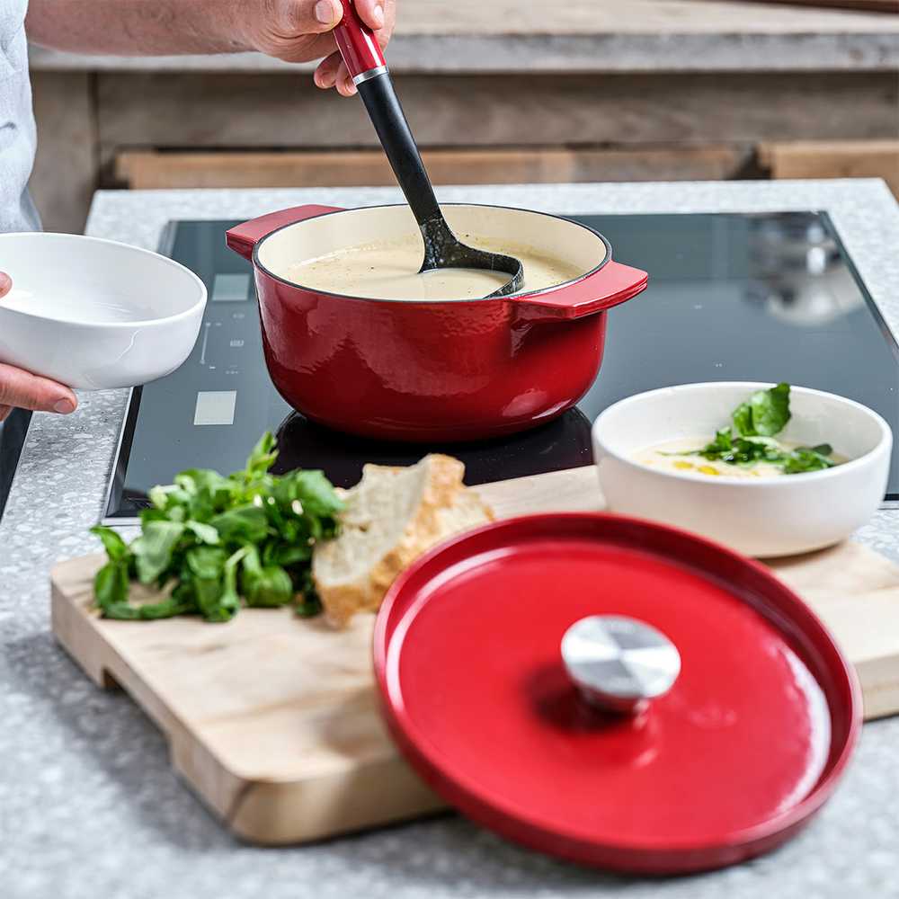 KitchenAid - KA-Puodas - Raudonasis „Empire“ - 26 cm