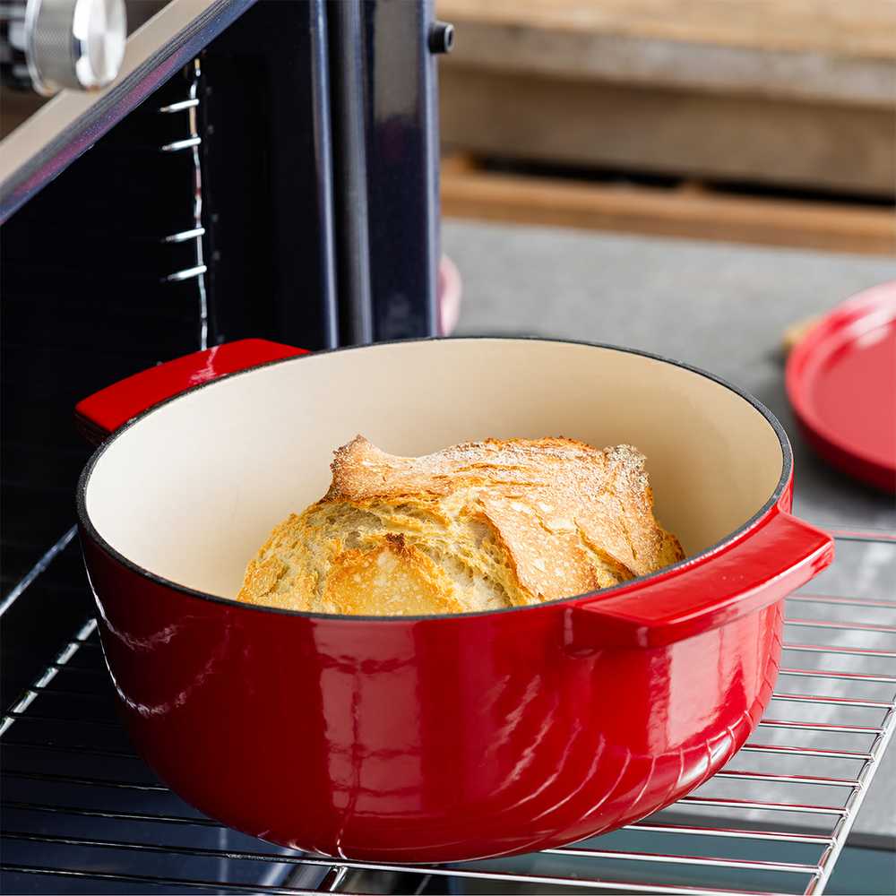 KitchenAid - Ovalus troškintuvas - „Empire Raudona“ - 30 cm / 5,6 l