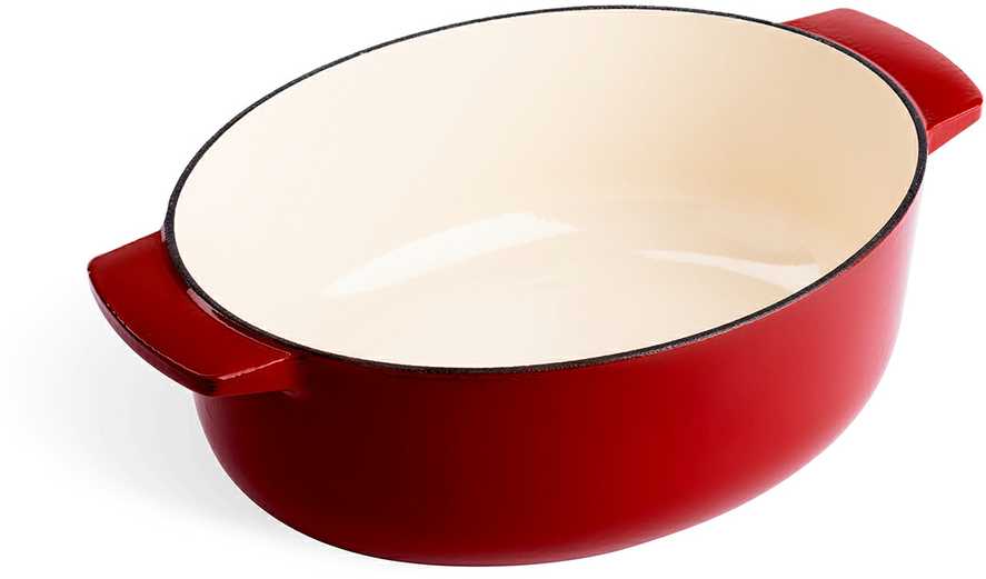 KitchenAid - Ovalus troškintuvas - „Empire Raudona“ - 30 cm / 5,6 l