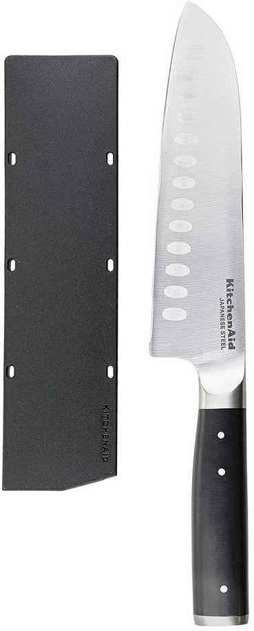 KitchenAid Santoku peilis 18 cm su dangteliu
