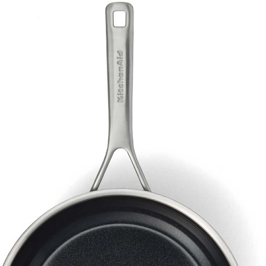 KitchenAid - Daugkartinė keptuvė - sidabrinė - 28 cm
