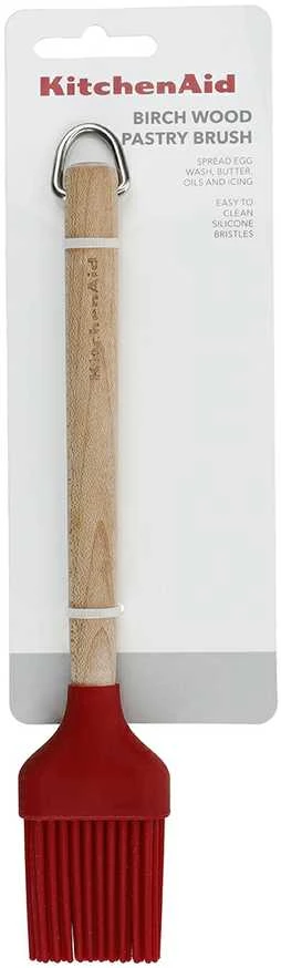 KitchenAid silikoninis šepetys 22cm CORELINE Beržas