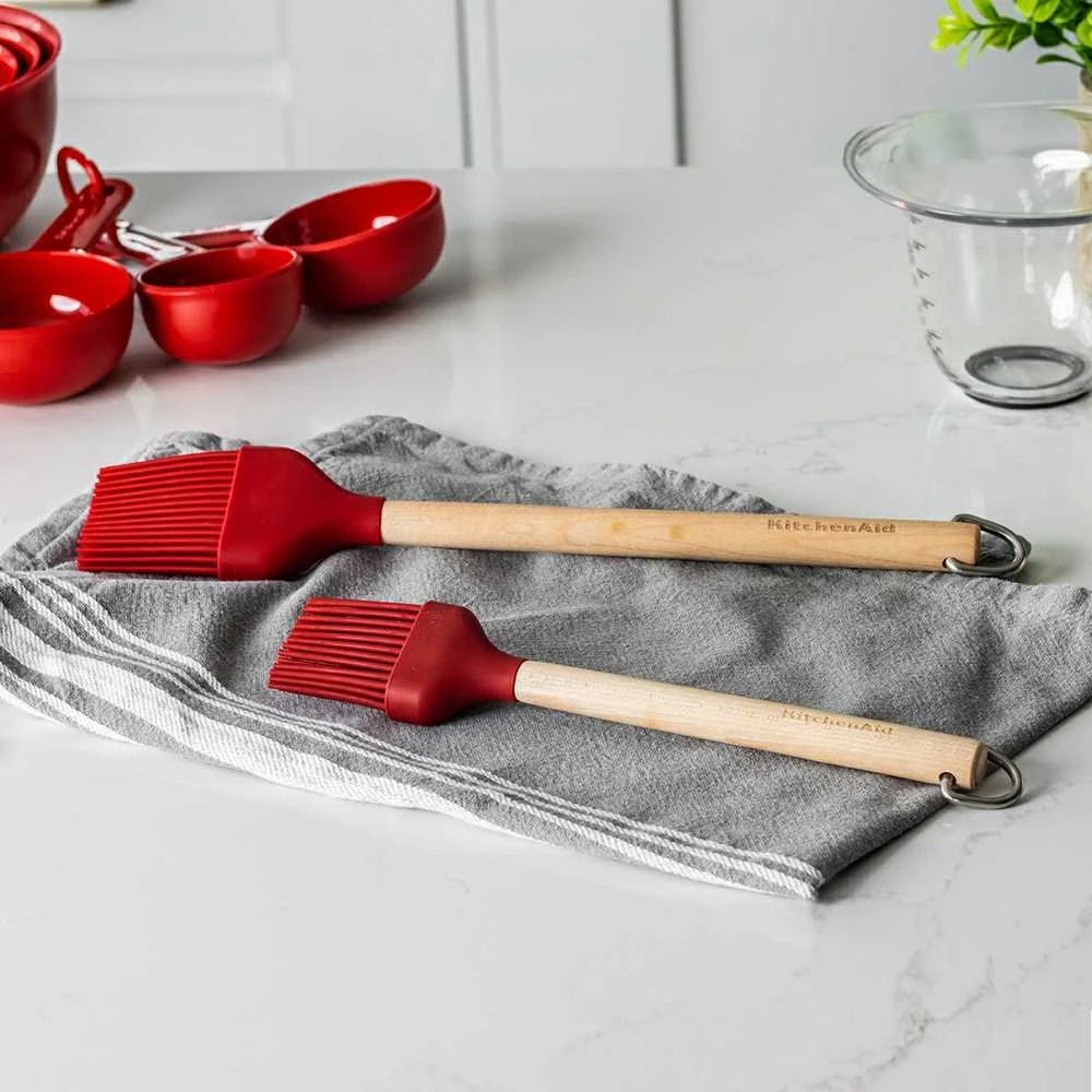 KitchenAid teptukas, beržo mediena Empire Raudona