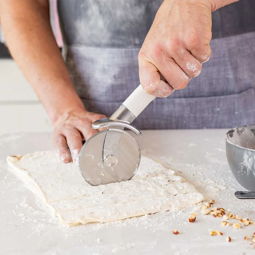 KitchenAid picų kepimo indas Porcelain Baltos