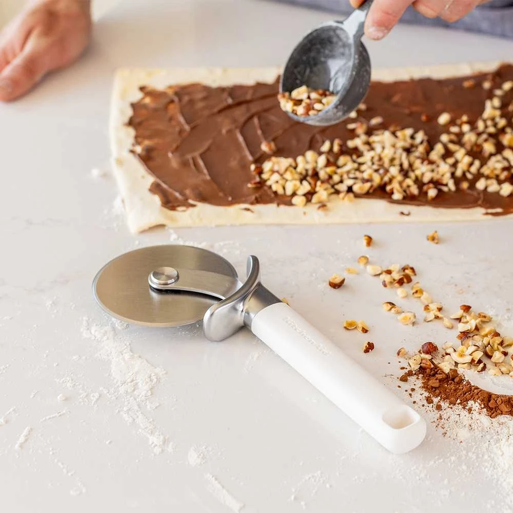 KitchenAid picų kepimo indas Porcelain Baltos