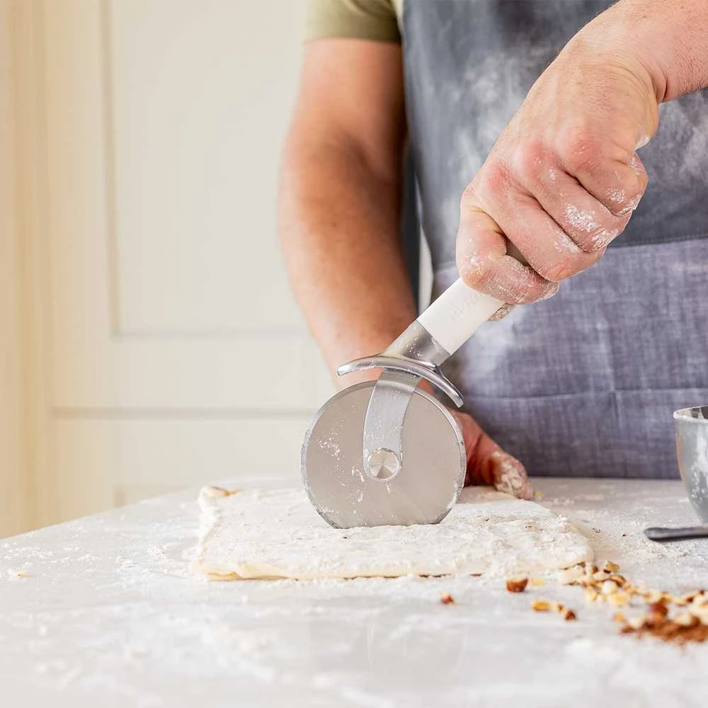 KitchenAid picų kepimo indas Porcelain Baltos