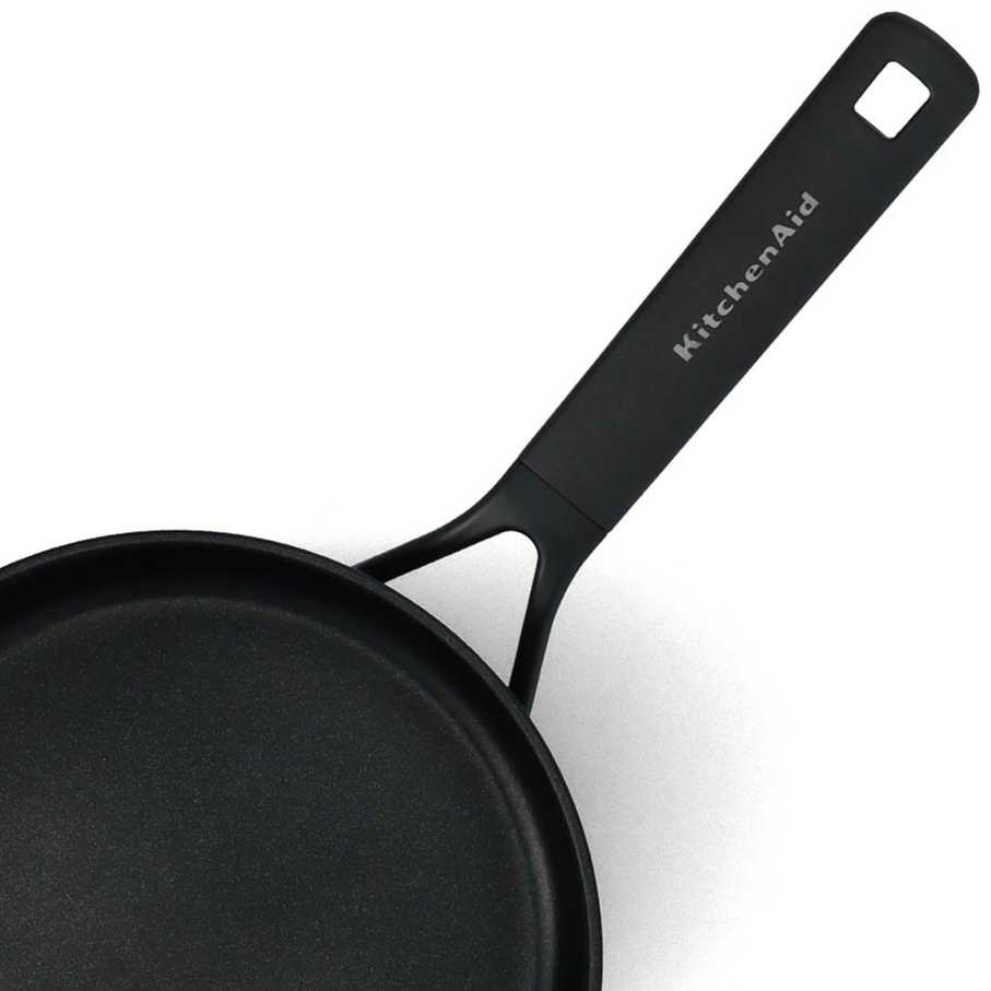 KitchenAid - Klasikinis kaltinis puodas - juodas - 16 cm / 1,5 l