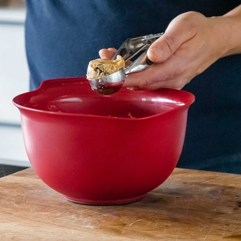 KitchenAid rinkinys iš 3 maišymo dubenėlių, Empire Raudona