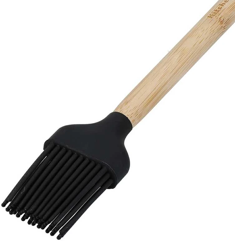 KitchenAid silikoninis šepetys 22cm CLASSIC Bamboo