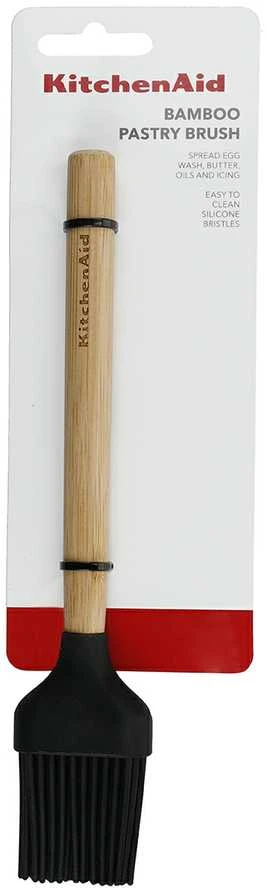 KitchenAid silikoninis šepetys 22cm CLASSIC Bamboo