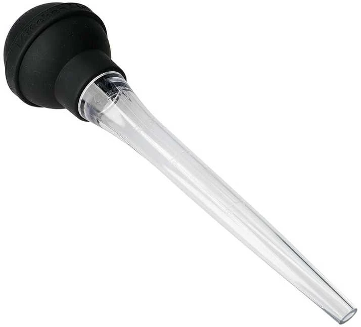 KitchenAid Onyx Juodas silikoninė pipetė kepsniams užpilti