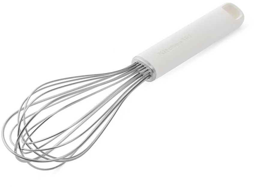 KitchenAid šluotelė 27 cm, porcelianinė, balta