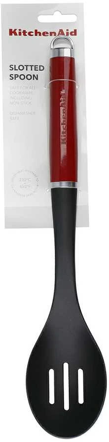 KitchenAid virtuvinis šaukštas su skylutėmis CORELINE Empire Raudona