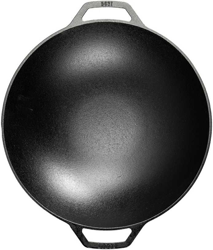 Lodge ketaus keptuvė wok 35,6cm