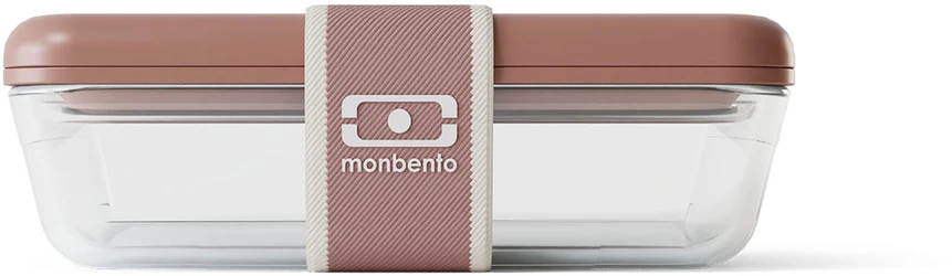 Priešpiečių dėžutė stiklinis Monbento × Pyrex Pure 600 ml Moka