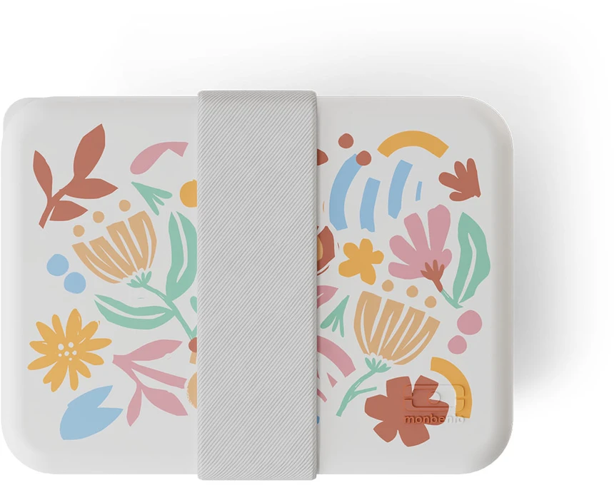 Pietų dėžutės stiklinė Monbento × Pyrex Pure 600 ml „Paper Cut“