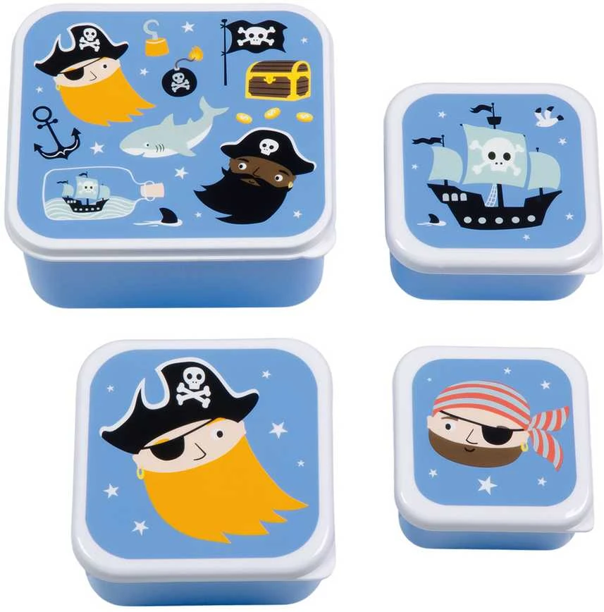 Allc Užkandžių dėžučių rinkinys Piratai