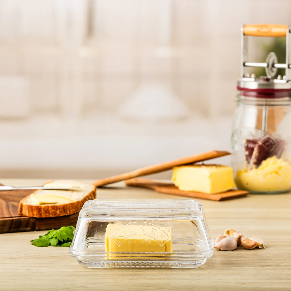 Smörask Kilner® - 70 x 160 x 100 mm - Stiklas - Permatomas