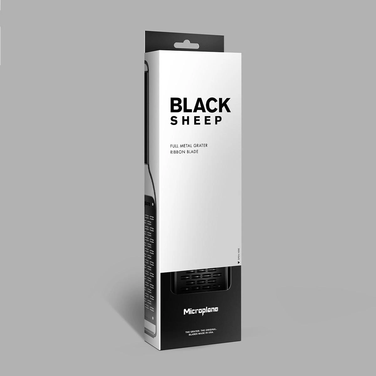 Microplane Ribbon grater, Juodas Sheep