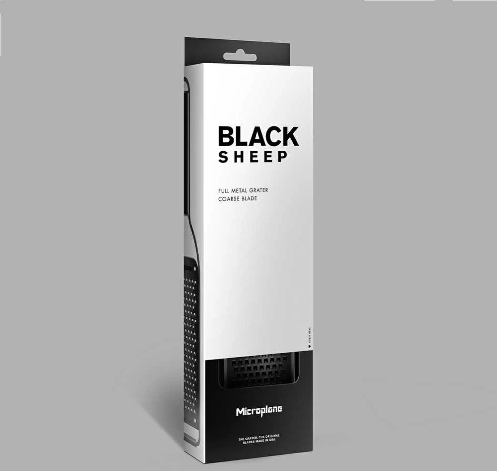 Tarka Microplane Juodas Sheep MIC43000E, 3 mm