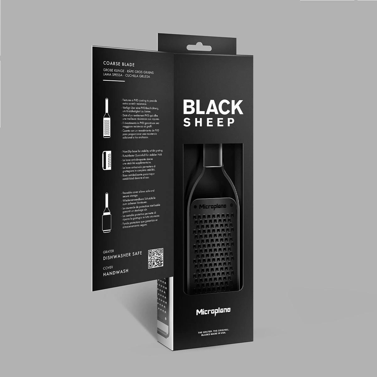 Tarka Microplane Juodas Sheep MIC43000E, 3 mm