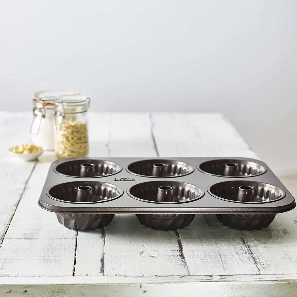 Mini keksiukų formelė EASY BAKING - 6 sausainiai / Birkmann