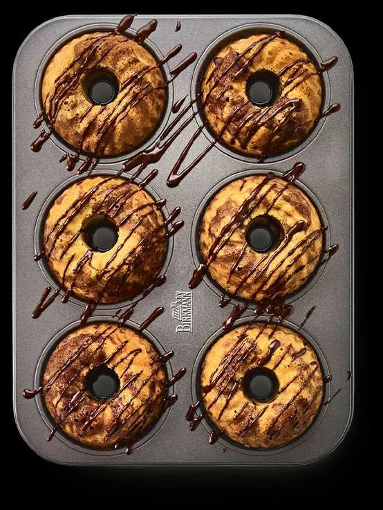 Mini keksiukų formelė EASY BAKING - 6 sausainiai / Birkmann