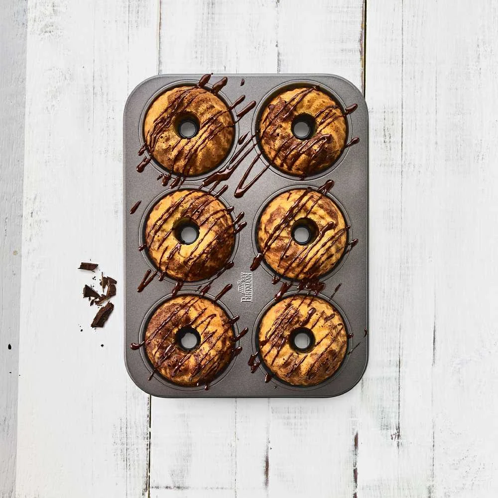 Mini keksiukų formelė EASY BAKING - 6 sausainiai / Birkmann