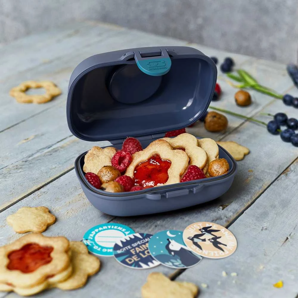 Monbento Gram pietų dėžutė vaikams 0,6 l Wolf