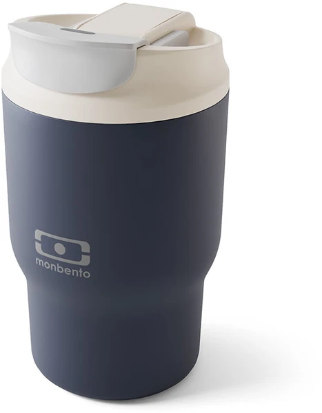 Monbento termo puodelis 0,36 l, mėlynas begalybės