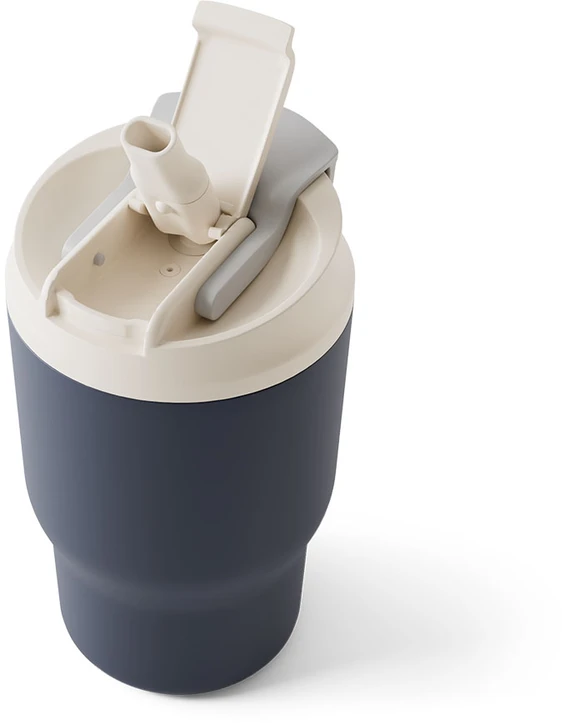 Monbento termo puodelis 0,36 l, mėlynas begalybės