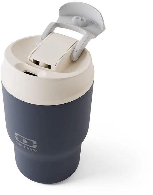 Monbento termo puodelis 0,36 l, mėlynas begalybės