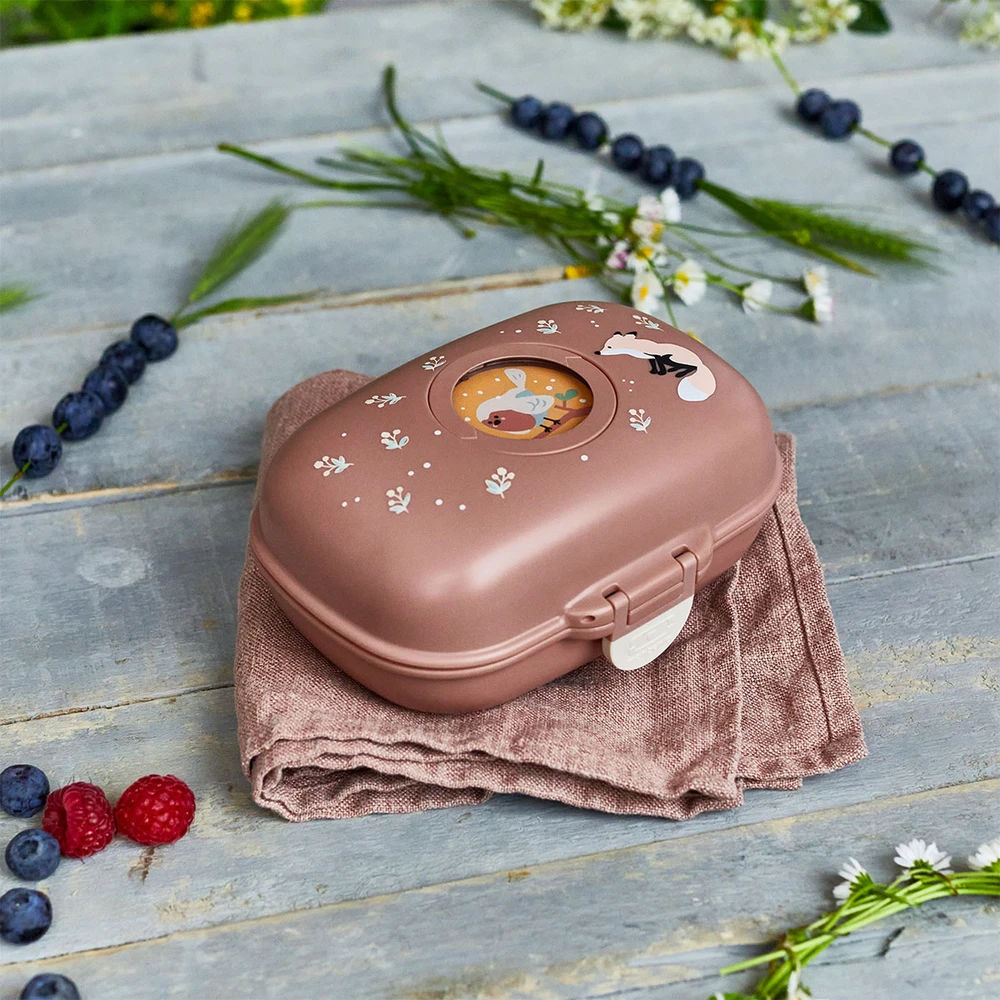 Monbento lunchbox i butelka vaikams Gram Cinnamon Fox