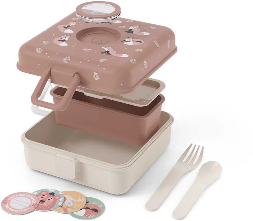 Monbento pietų dėžutė vaikams Snacky 0,85 l Fox