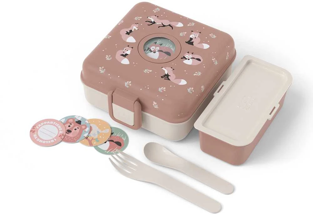 Monbento pietų dėžutė vaikams Snacky 0,85 l Fox
